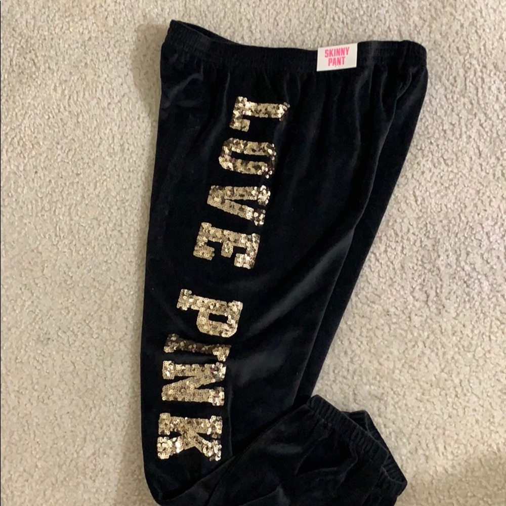 Pink Bling Victoria’s Secret sweatpants